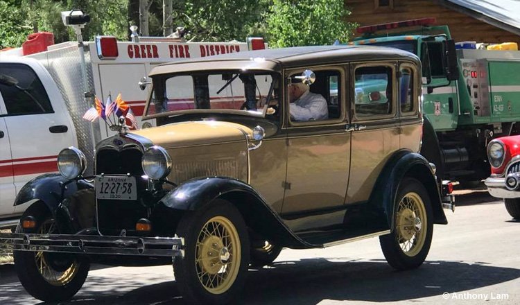 Historic Vehicles, Greer Days Parade