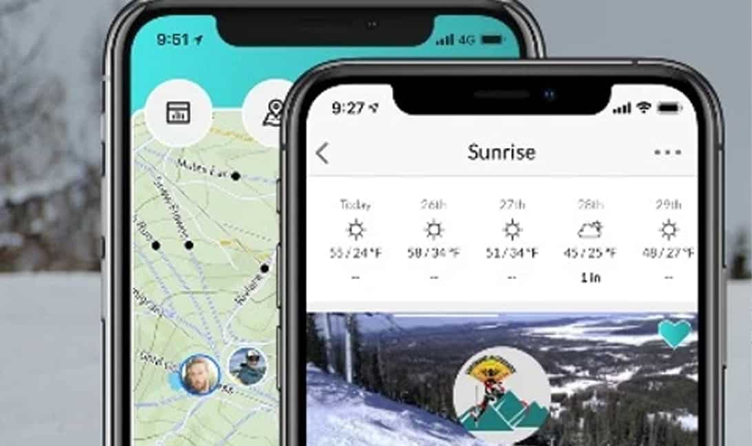 Sunrise Ski Park App